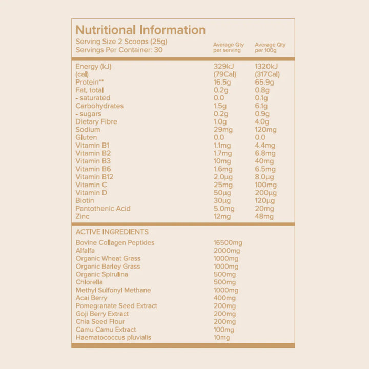 Look Well (Skin & Immunity Collagen Blend) - Mixed Berry 750g