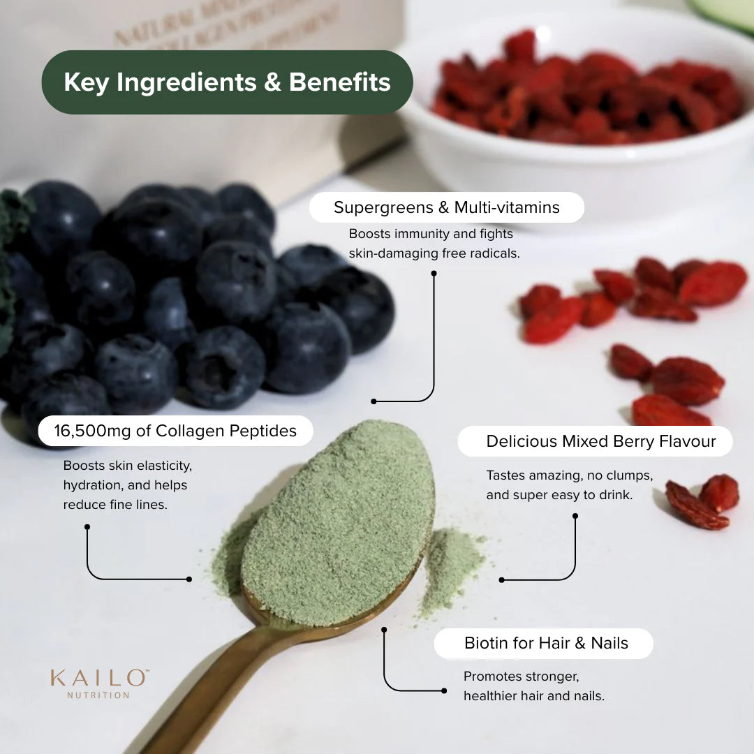 Look Well (Skin & Immunity Collagen Blend) - Mixed Berry 750g