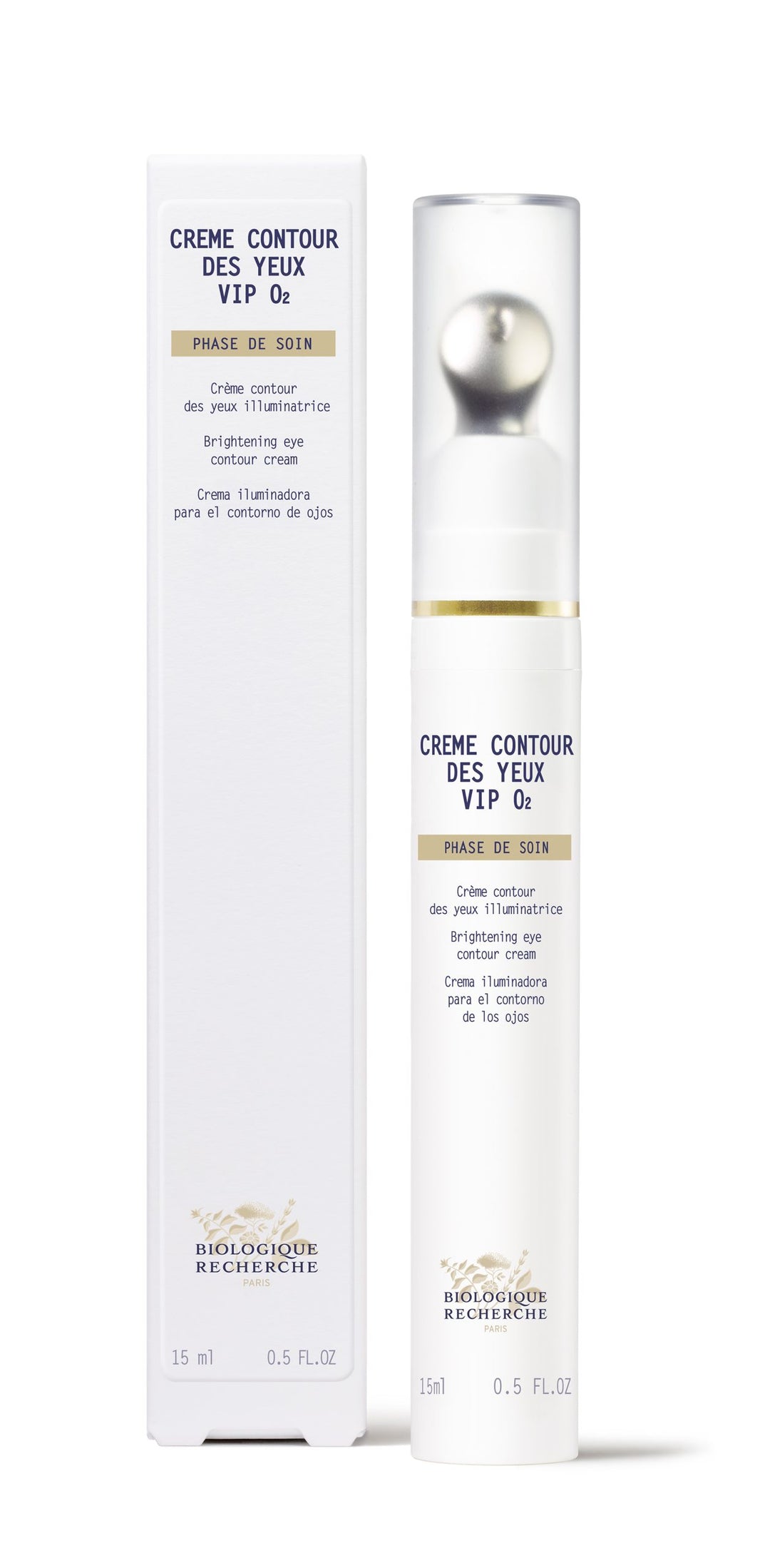 Pk Crème Contour Des Yeux Vip O2 Flacon+etui 15ml Rvb Hd