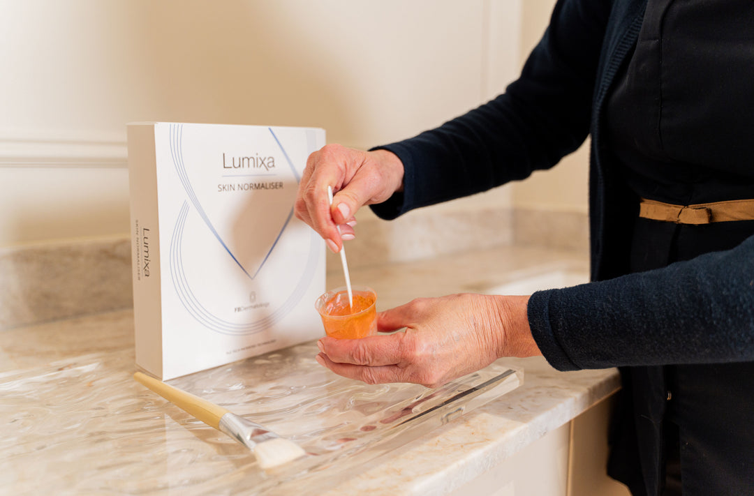 A restorative clinical LED facial combining Lumixa phototherapy and Healite II LED to support skin repair, reduce inflammation, and restore radiance in stressed or depleted skin.