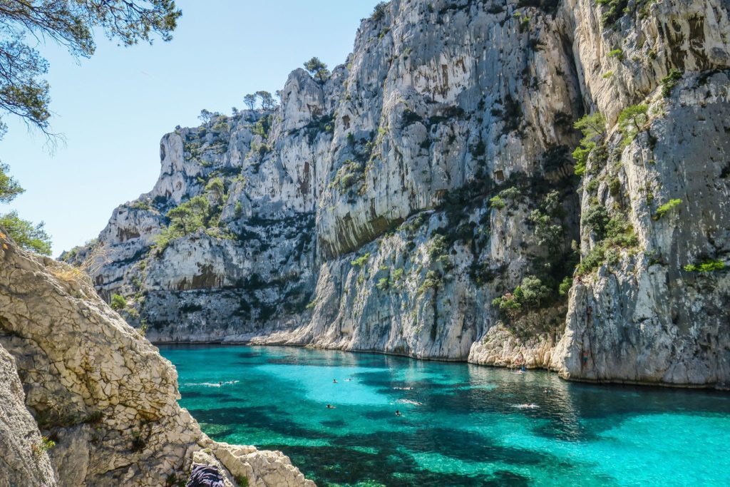 The Calanques Of Cassis Near Marseille In The South Of France