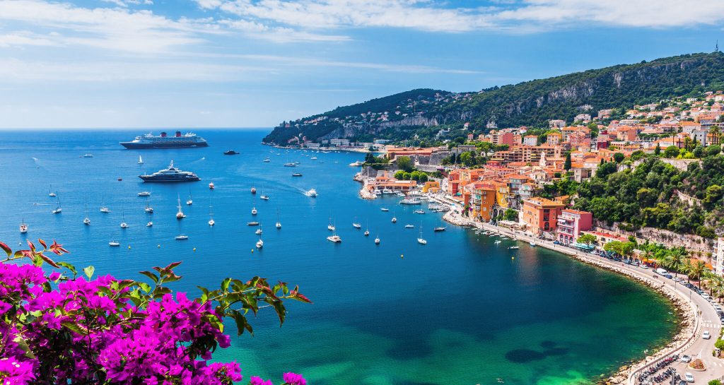 Villefranche,sur,mer,,france.,seaside,town,on,the,french,riviera
